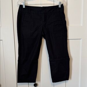 Women's Capris - Classic Navy blue color